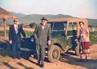 E.F. Irwin, I.R. Stebbins, Marie Irwin, date unknown. Courtesy Edwin Irwin.